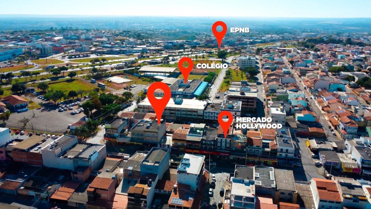Apartamentos 2 Qtos C/Suite ,Cozinha Completa, Wi-Fi 1Giga, Jr Catito Brasilia Exterior photo